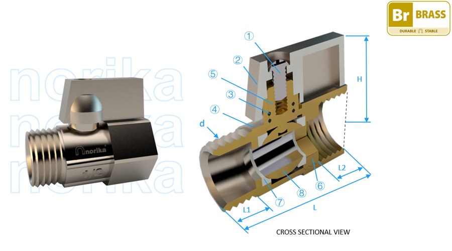 Mini Ball Valve [MXF]
