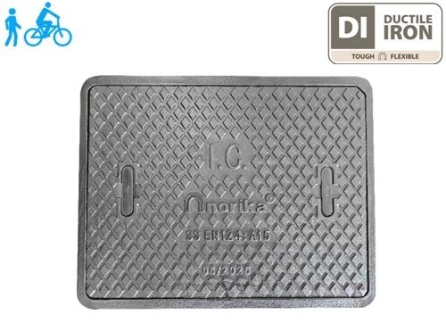 Ductile Iron Light Duty Inspection Manhole Cover & Frame (Grade A15)