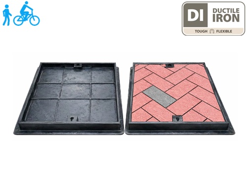 Ductile Iron Light Duty Recessed Inspection Cover & Frame (Grade A15)