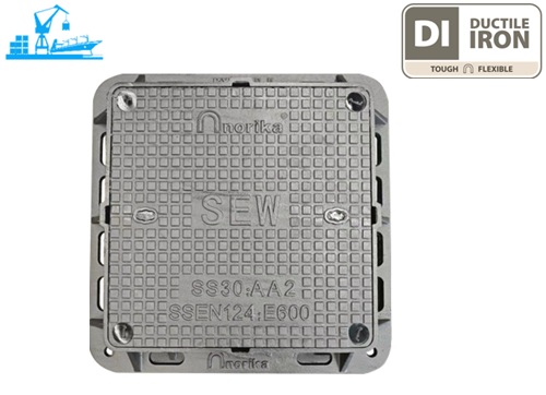 Ductile Iron Heavy Duty Manhole Cover & Frame (Grade E600)