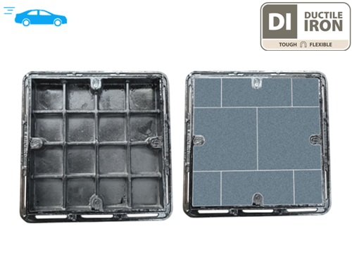 Ductile Iron Medium Duty Recessed Manhole Cover & Frame (Grade C250)