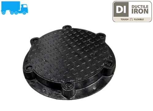 Airtight  & Watertight Ductile Iron Heavy Duty Round Manhole Cover & Frame (Grade D400)