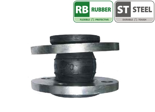 Single-Sphere Flanged Rubber Expansion Joint