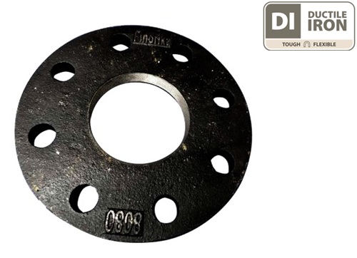 Heavy Duty Ductile Iron SOFF (Slip-On Flat Face) Flange PN16