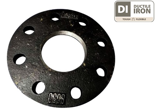 Heavy Duty Ductile THRF (BSPT Threaded Raised Face) Screw On Flange PN16
