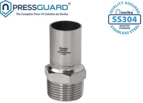 Stainless Steel 304 Press Fit (MI) Pipe