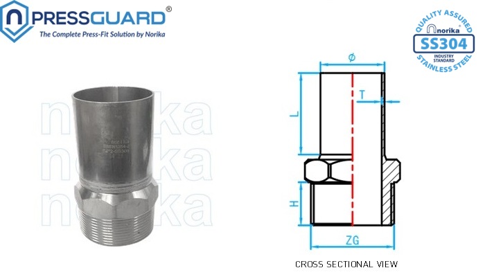 Stainless Steel Press Fit (MI) Pipe