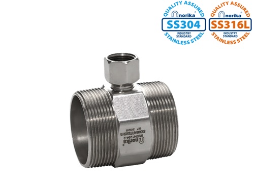 Stainless Steel 304 Threaded Reducing Tee MxF