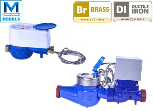 Multi Jet Dry Dial Photoelectric Direct Reading Water  Meter With  Valve  Controlled (R80)