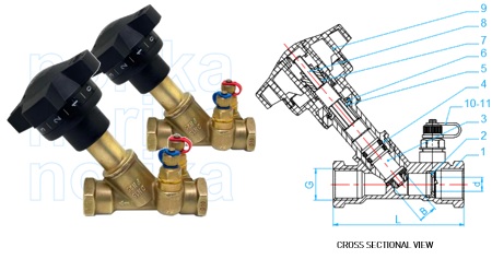 Static Balancing Valve